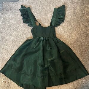 Green Baby Doll Dress- Altar’d State